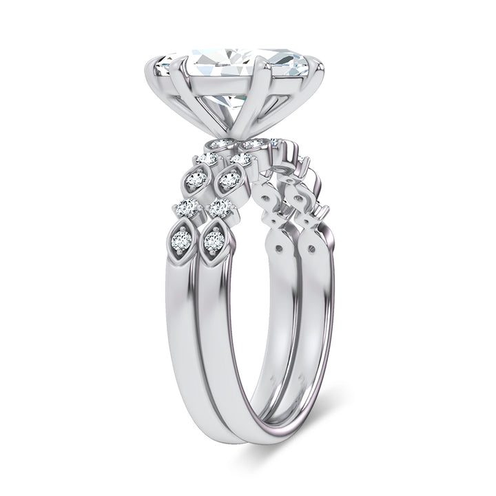 14K 1.50CT DIAMOND BRIDAL SET