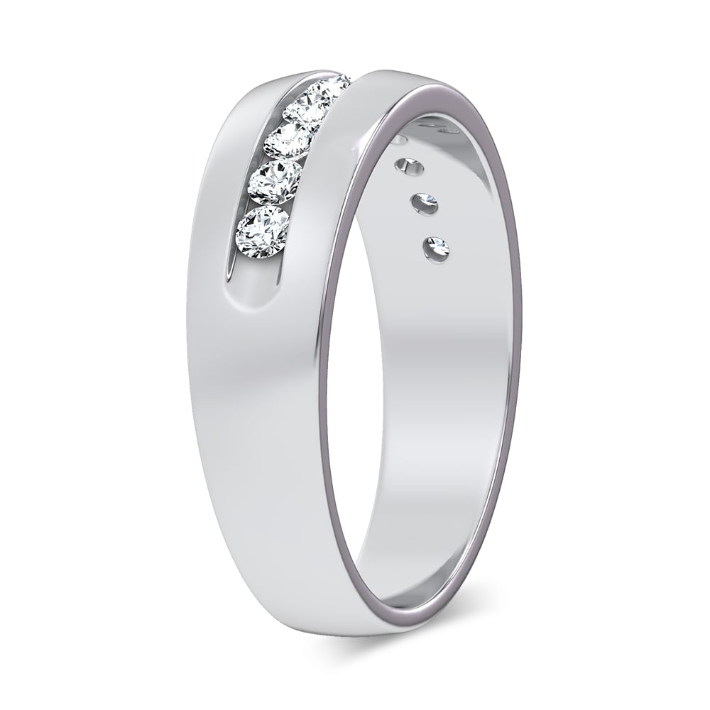 14K 0.48CT DIAMOND MEN'S RING