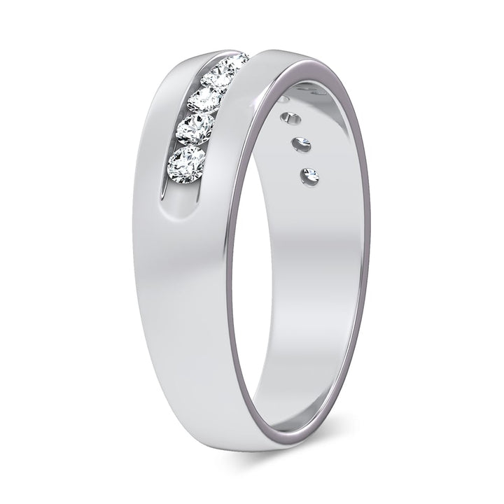 14K 0.48CT DIAMOND MEN'S RING