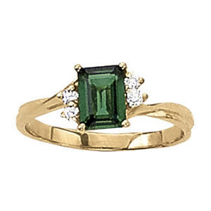 14K Gold Multi-Diamond Round Fashion Ring