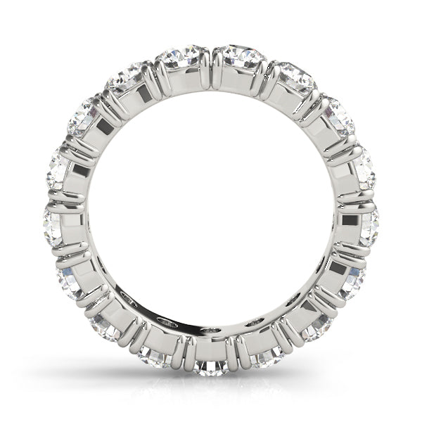 15-Stone Round Diamond Wedding Ring