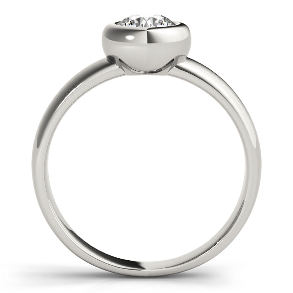 1.0 CT Round Diamond Solitaire Engagement Ring