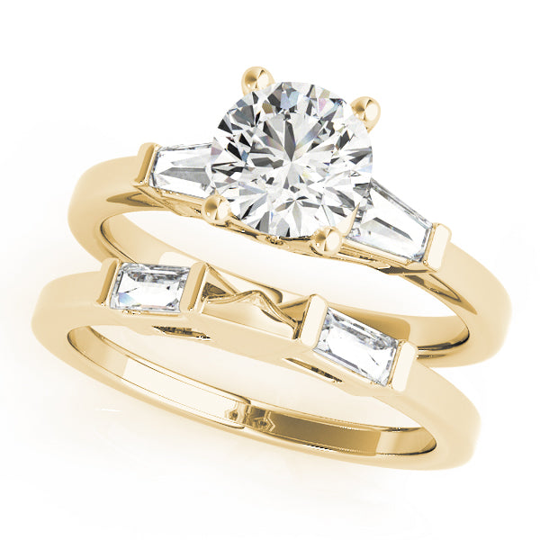 18K Yellow Gold 1.2 ct Diamond Engagement Ring
