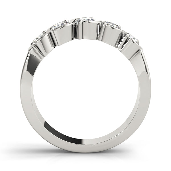 Multi-Diamond Wedding Ring