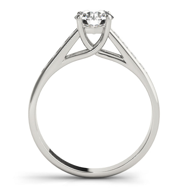1.0 CT Round Diamond Trellis Engagement Ring