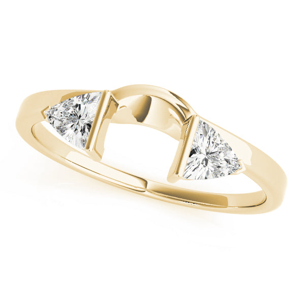 14K Yellow Gold Diamond Wedding Ring