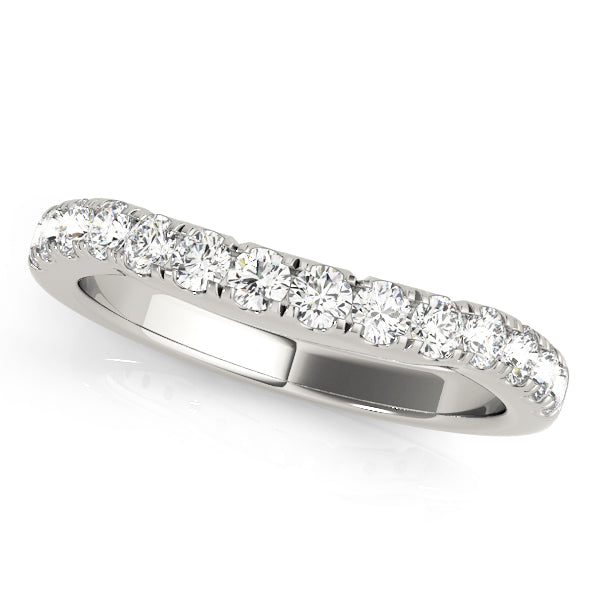 Multi-Diamond 14K Gold Wedding Ring