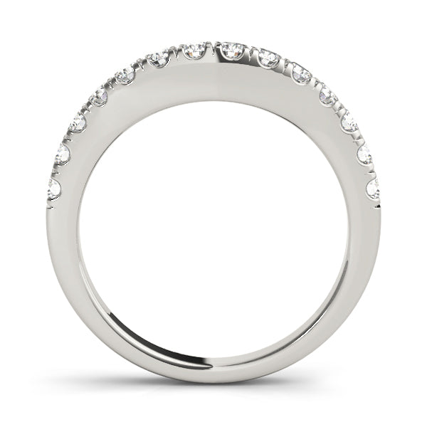 Platinum White Diamond Wedding Ring