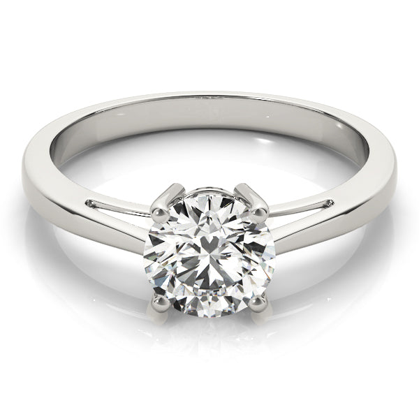 1.0 CT Round Diamond Solitaire Engagement Ring