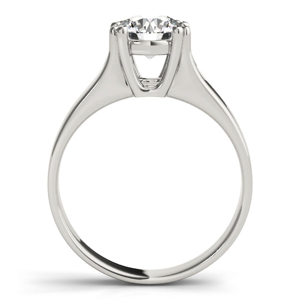 1.0 CT Round Diamond Solitaire Engagement Ring
