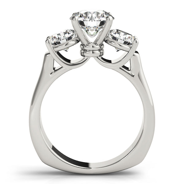 Three Stone Diamond Engagement Ring