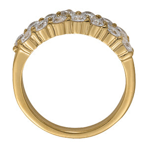 14K White Gold Multi-Diamond Fashion Ring