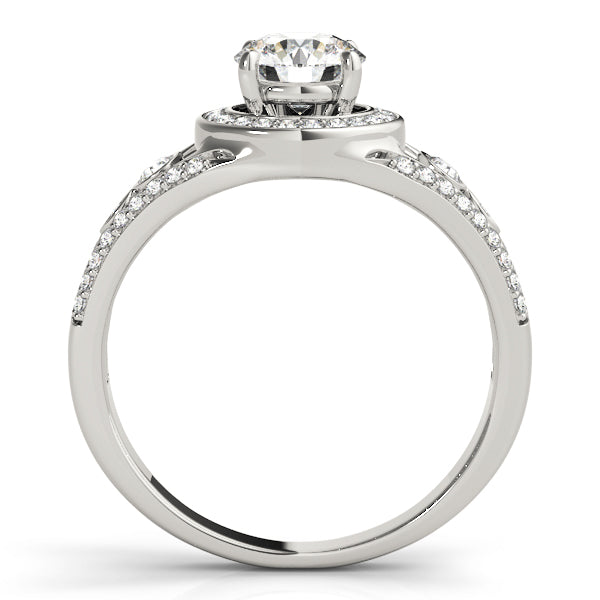 Halo Diamond Engagement Ring