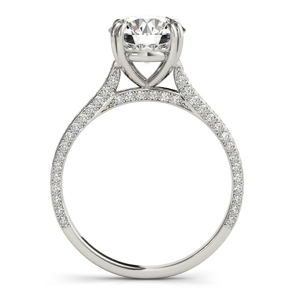 14K White Gold 1.5 ctw Diamond Engagement Ring