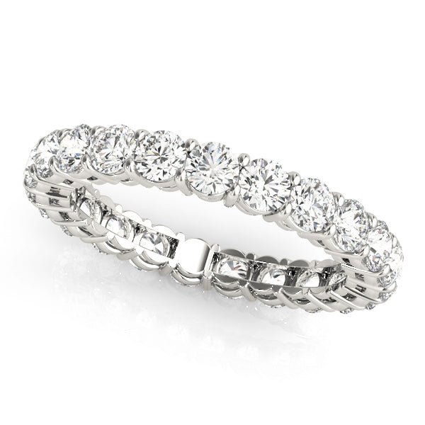 Platinum 1ctw Round Diamond Wedding Band