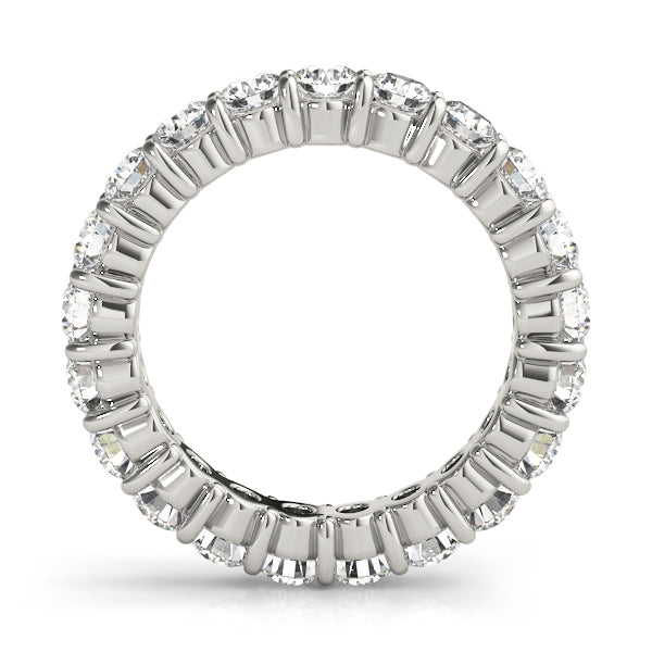18K White Gold 3ct Diamond Wedding Band