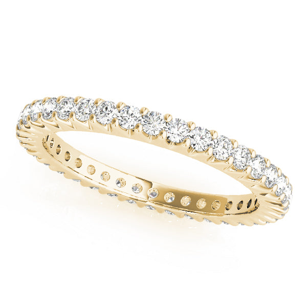 14K Yellow Gold Diamond Wedding Ring