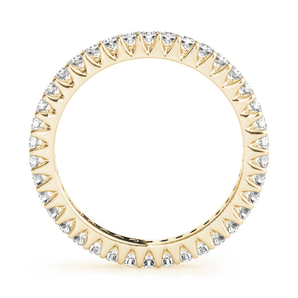 14K Yellow Gold Diamond Wedding Ring