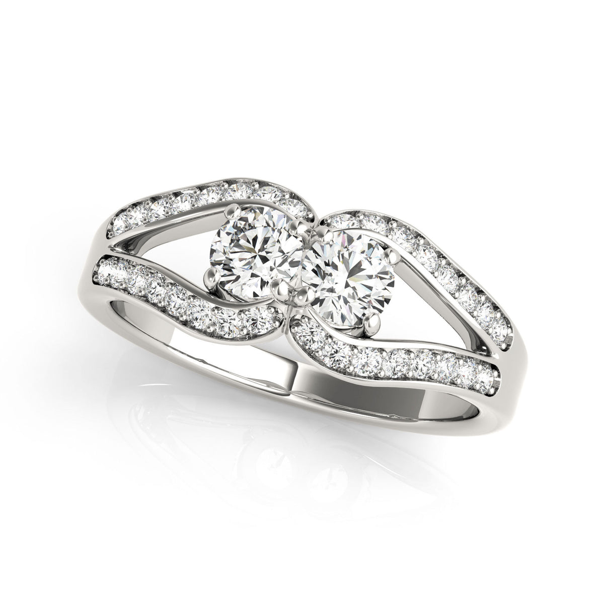 Multi-Diamond Round Fashion Ring