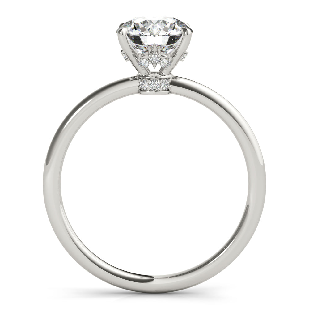 Halo Diamond Engagement Ring