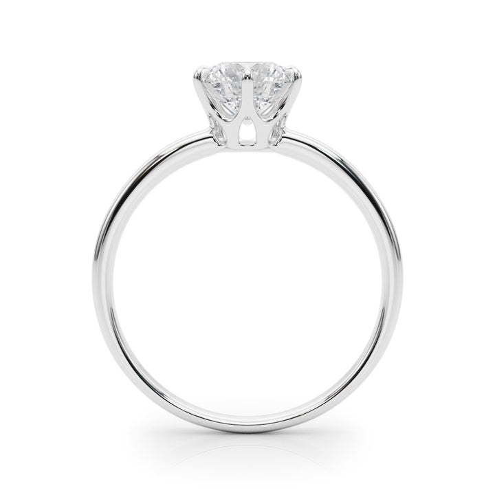 Solitaire Diamond Engagement Ring