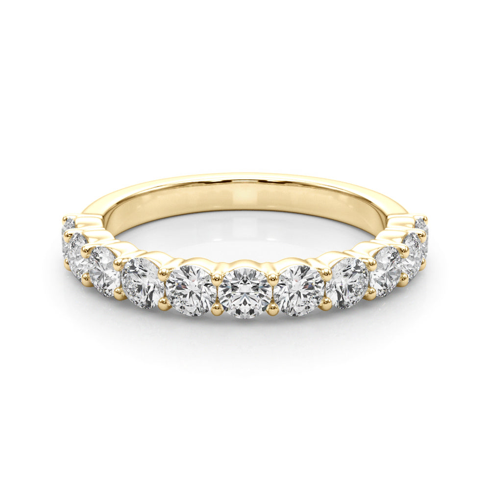 14K Yellow Gold 1/2 CT Diamond Engagement Ring