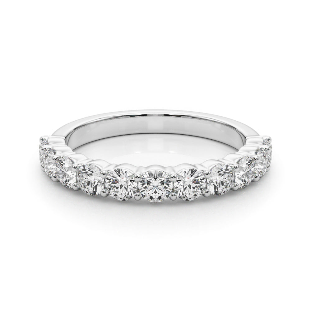 Platinum Diamond Cluster Engagement Ring