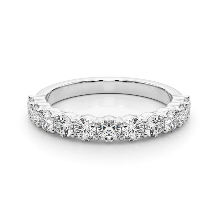 Platinum Diamond Cluster Engagement Ring