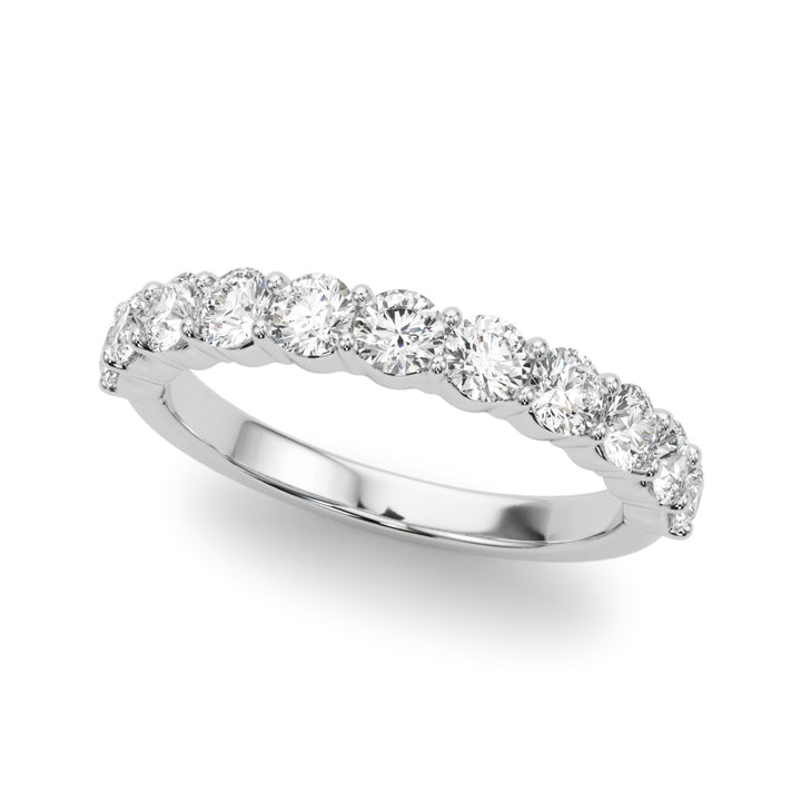 18K White Gold Multi-Diamond Engagement Ring