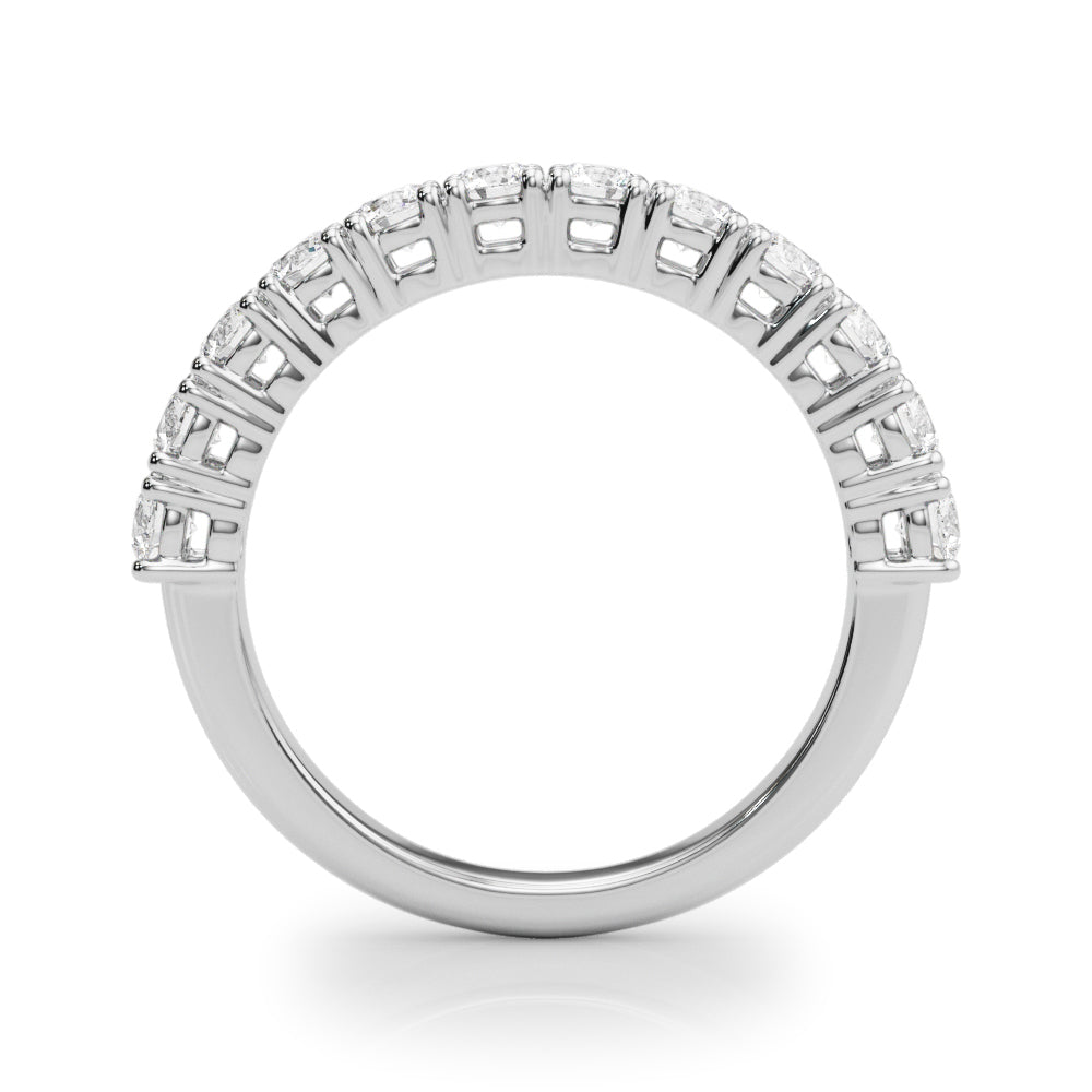 14K White Gold Multi-Diamond Engagement Ring