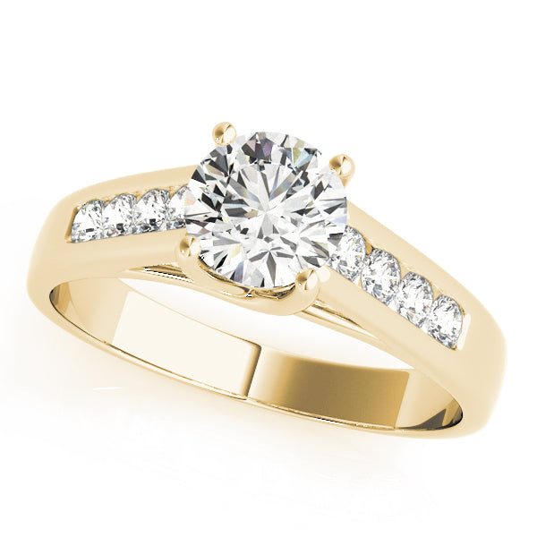 Trellis Diamond Engagement Ring