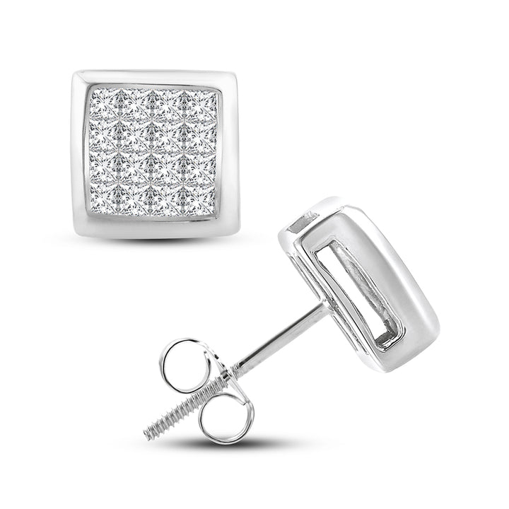 14K 0.50CT Diamond Earring