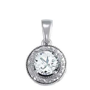 Solitaire Diamond Pendant