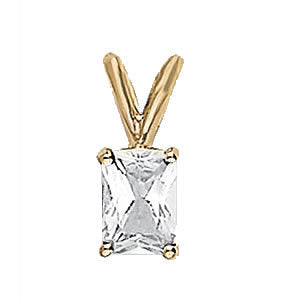 Solitaire Pendant in Premium Metals