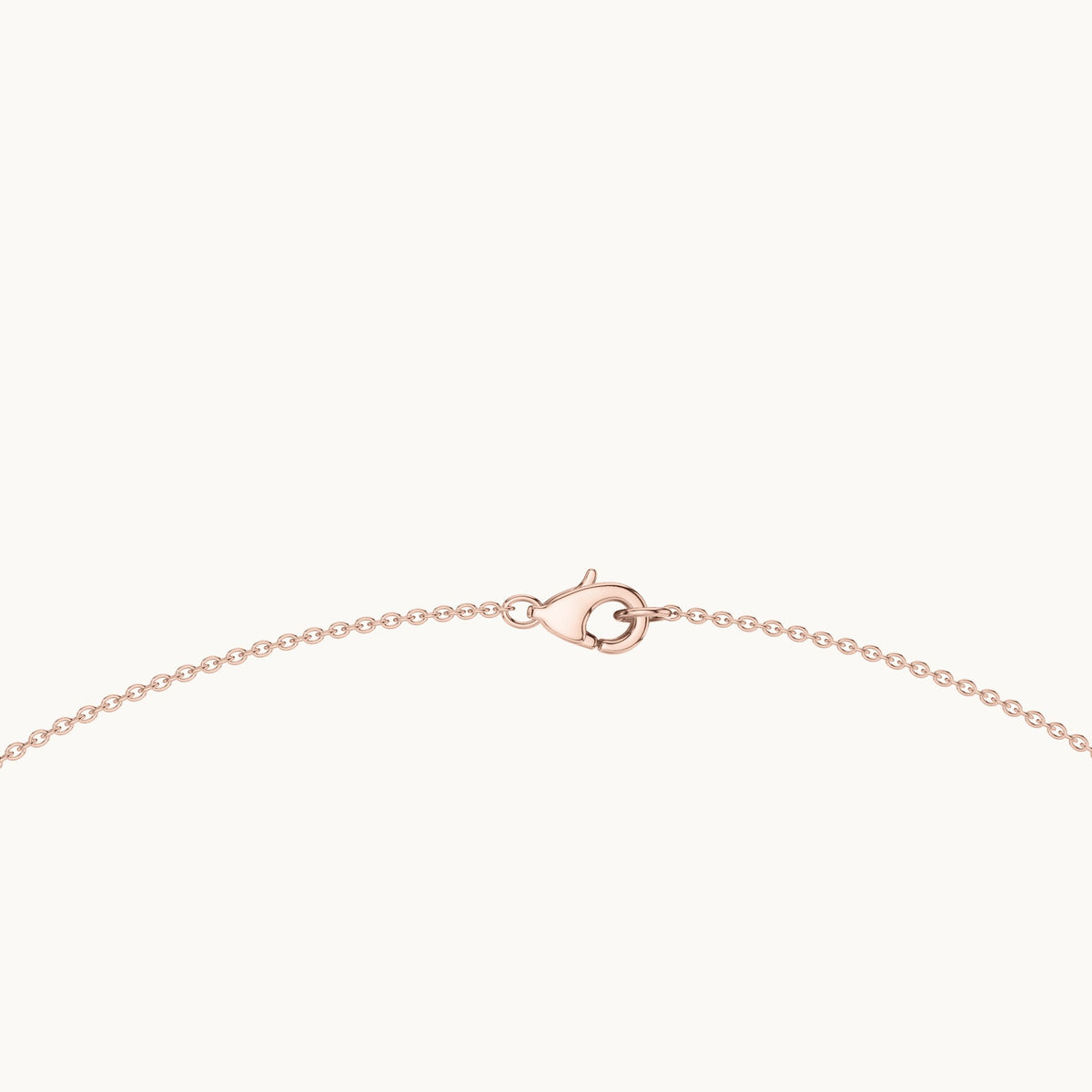Pear and round lab-grown diamond pear fringe necklace in rose gold, 6.35 CT TW, view 4