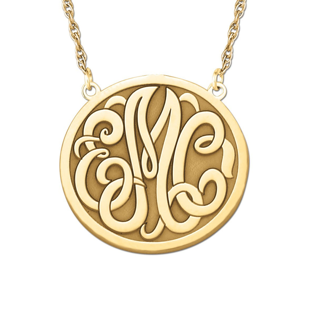 14K Yellow Gold Fashion Pendant Necklace