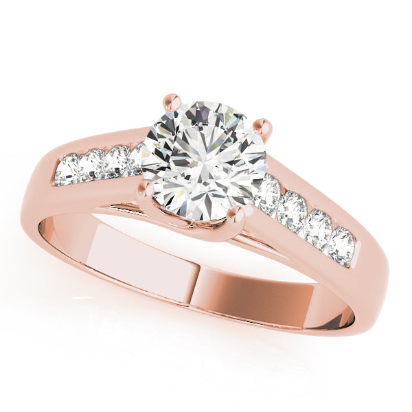 Trellis Diamond Engagement Ring