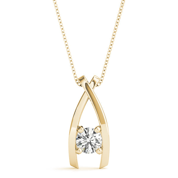 Solitaire Diamond Pendant