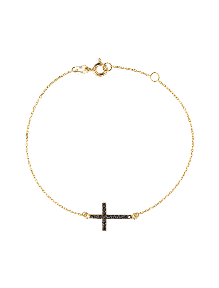 18K GOLD ULTIMATE CROSS BRACELET