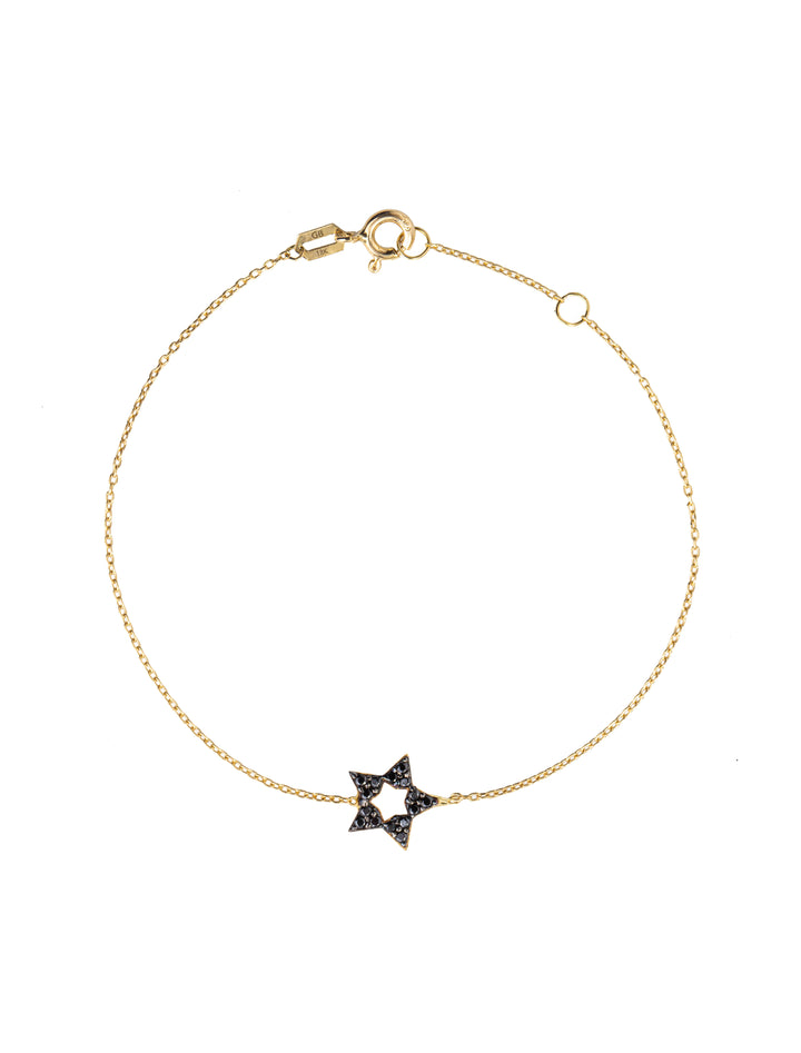 18K GOLD NEAT STAR BRACELET