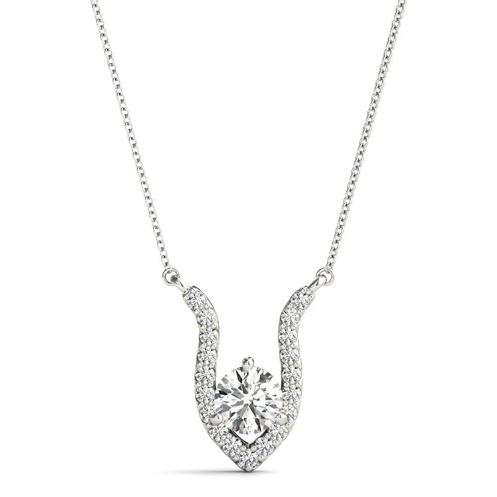 Solitaire Diamond Pendant