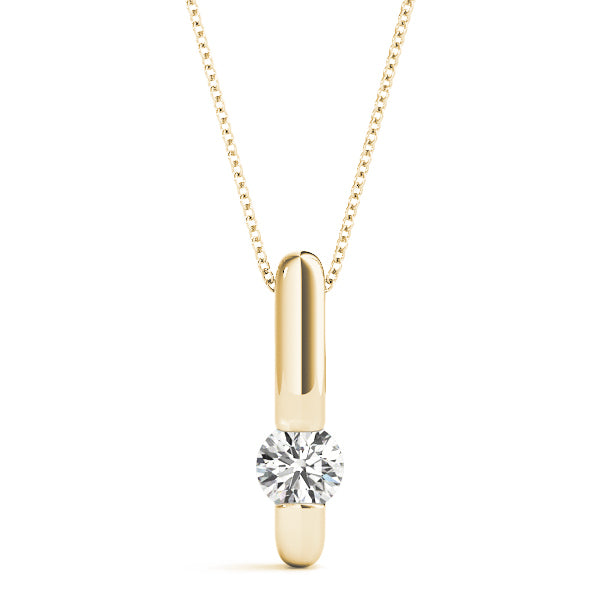 Solitaire Diamond Pendant