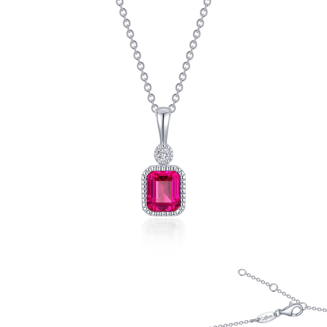 July Birthstone Necklace