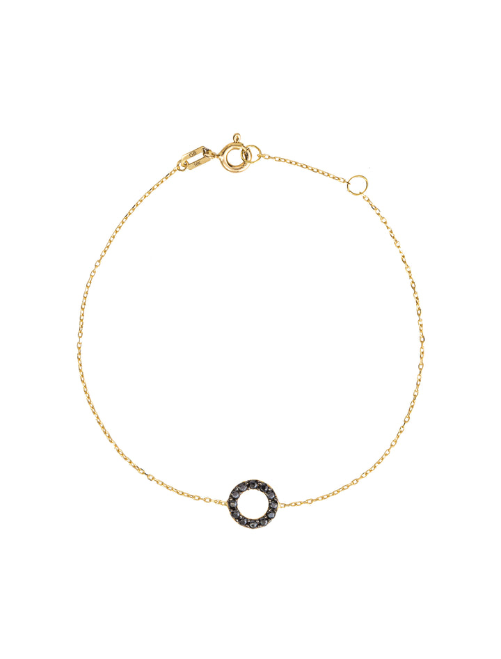 18K GOLD NEAT CIRCLE BRACELET