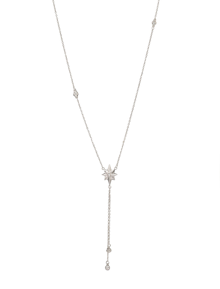 18K GOLD NORTH STAR DIAMOND NECKLACE