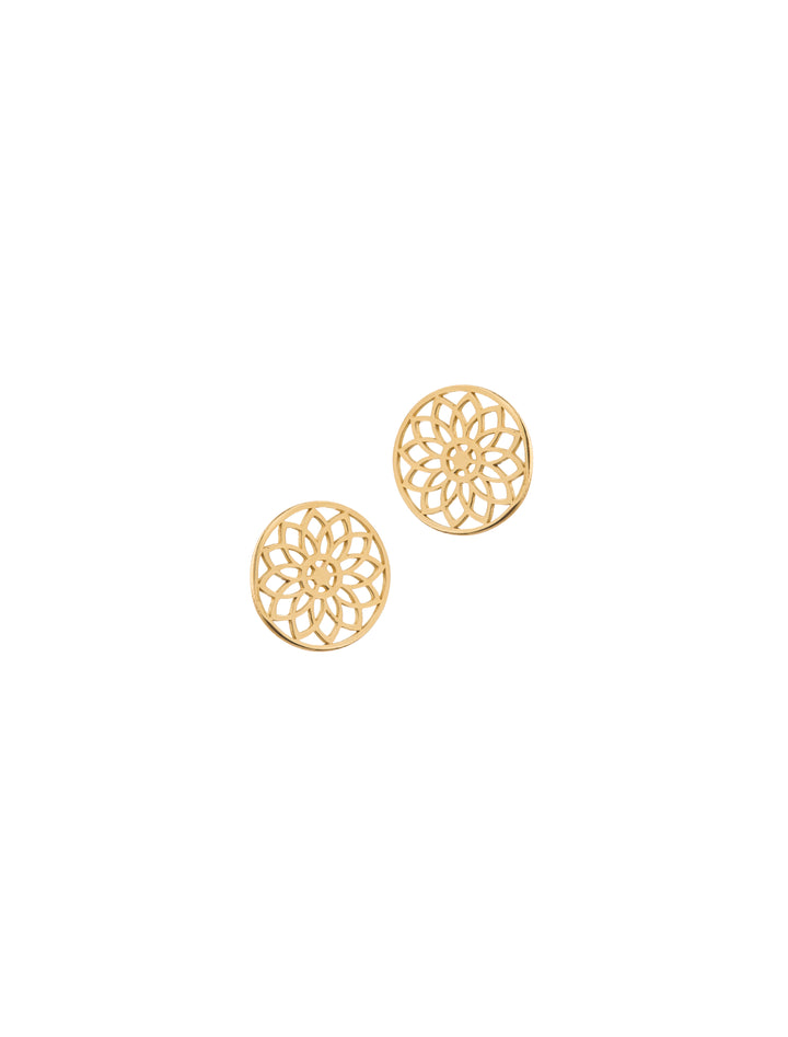 18K GOLD DREAM CATCHER EARRINGS