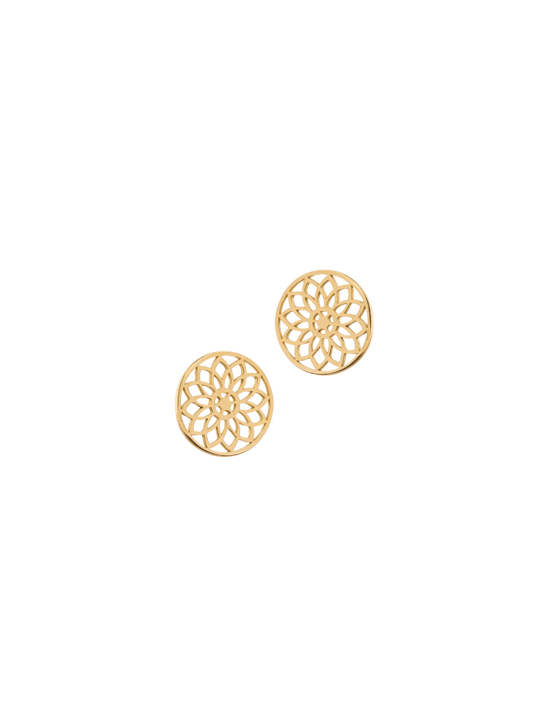 18K GOLD DREAM CATCHER EARRINGS