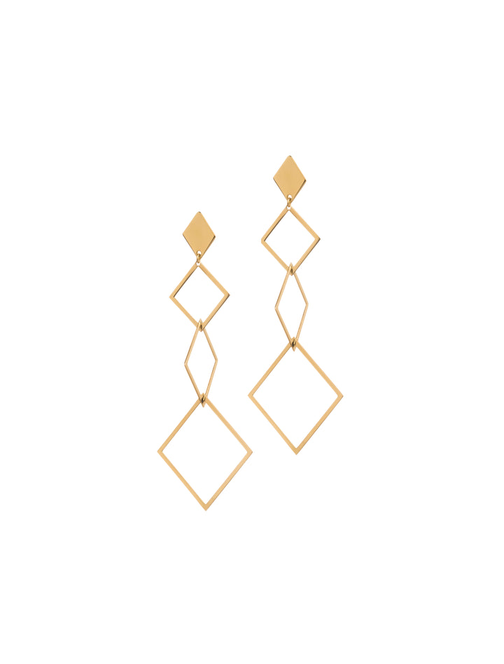 18K GOLD AESTHETIC EARRINGS