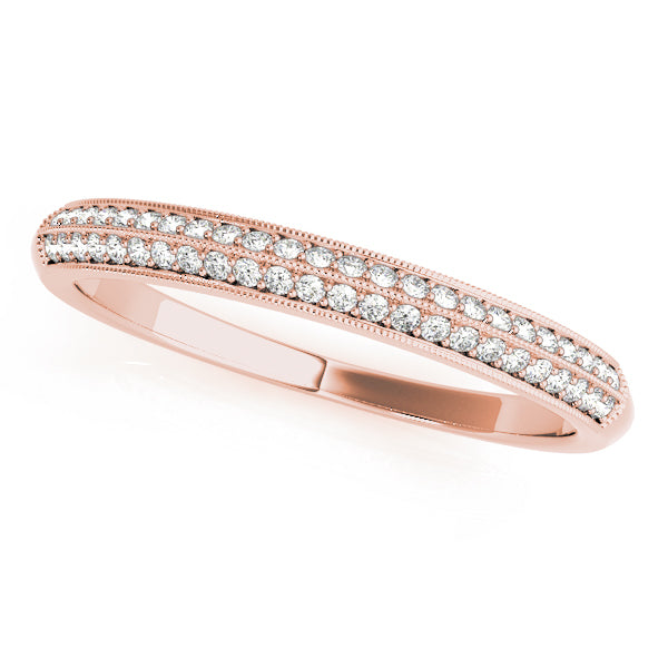 Pave Diamond Wedding Ring