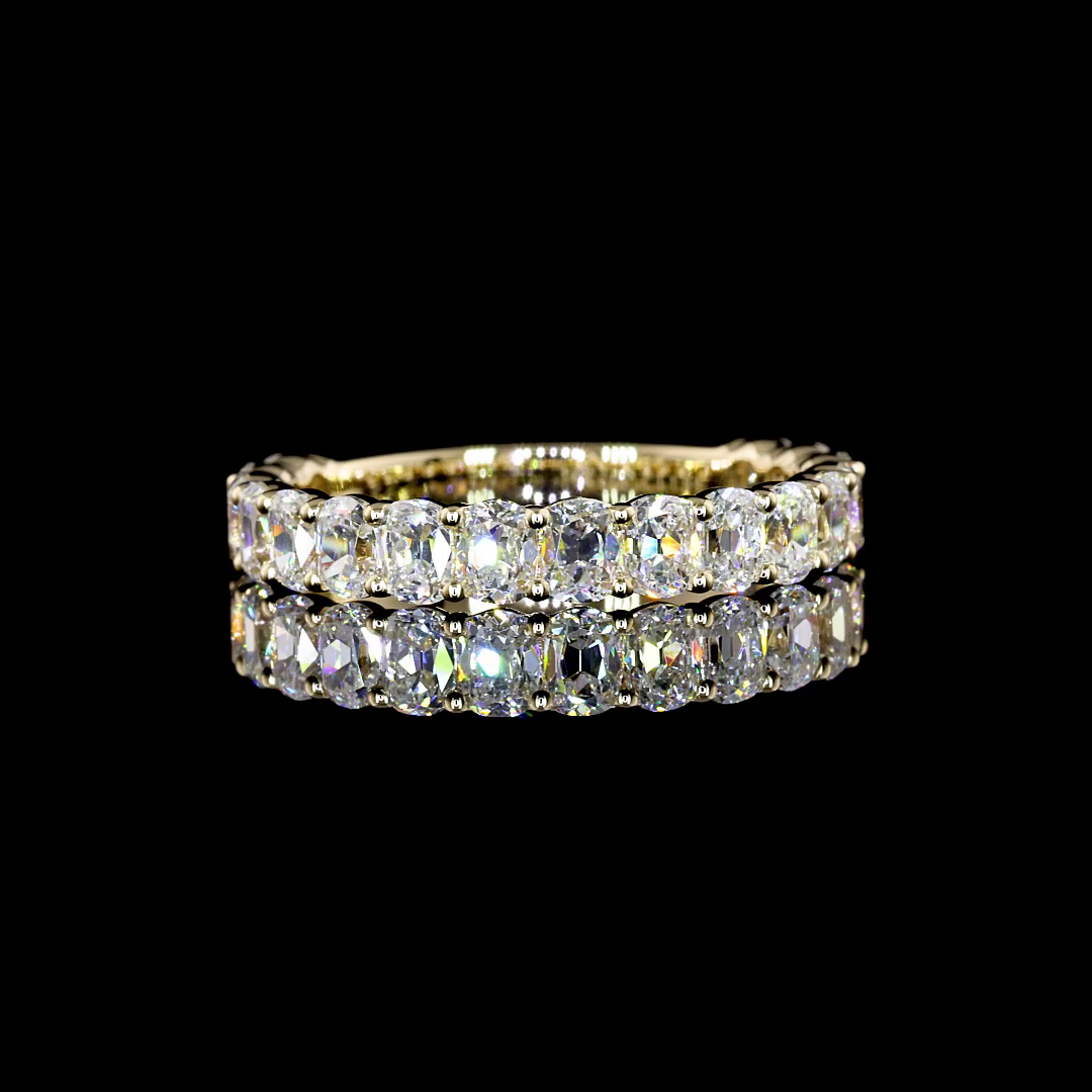 14K YELLOW GOLDEternity Band Ring